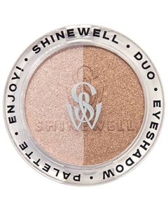 Тени для глаз Enjoy duo Shinewell