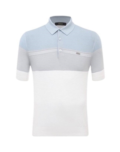 Поло из хлопка и шелка Zilli