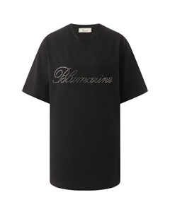 Хлопковая футболка Blumarine