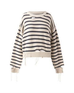 Хлопковый свитер Mm6