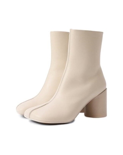 Кожаные ботильоны Stitch-out Mm6