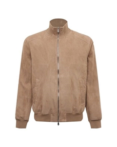 Замшевый бомбер Brunello cucinelli