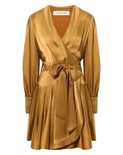 Атласное платье Zimmermann