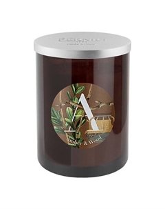 Свеча Amber & Wood (900g) Pernici