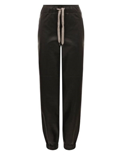 Кожаные джоггеры Brunello cucinelli