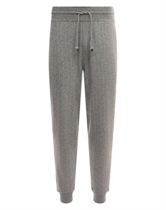 Джоггеры из кашемира и хлопка Brunello cucinelli