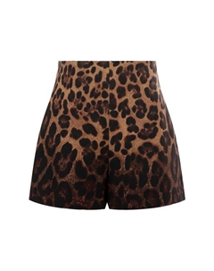 Шорты из шерсти и шелка Valentino