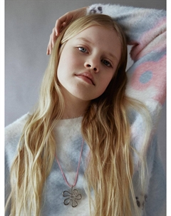 Колье-шнурок с подвеской для девочек Sela