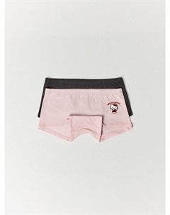 Набор из 2 трусов-слипов c принтом Hello Kitty для девочек Sela