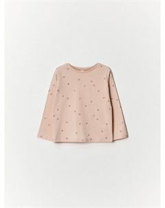 Лонгслив с принтом для девочек Sela