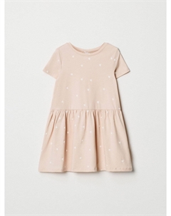 Трикотажное платье с принтом для девочек Sela
