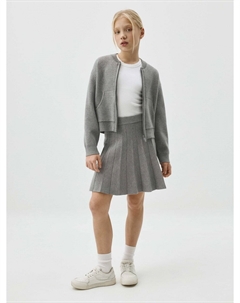 Вязаная юбка в складку для девочек Sela