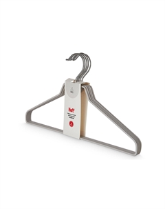 Набор вешалок для одежды Rainbow, серый Hoff