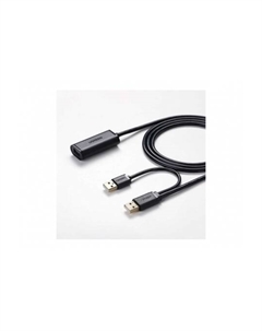 Кабель-удлинитель UGREEN US137 USB 2.0 Active, 5м, цвет черный (20213) Ugreen