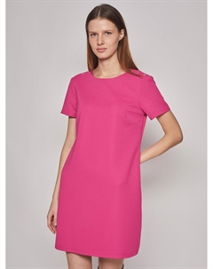 Трикотажное платье с коротким рукавом Zolla