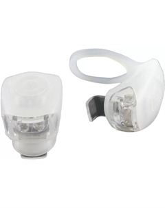 Комплект фонарей VL 267-2, 2 штуки, 2 режима работы, белый корпус, VL 267-2 white Vinca sport