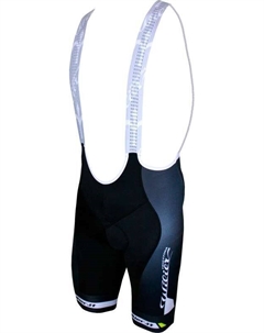 Велотрусы с лямками FLASH YELLOW, +15+30, черный, WL145 (Размер: S) Wilier