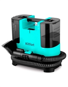 Пылесос моющий Kitfort КТ-5162-2, черно-зеленый