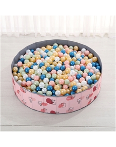 Сухой бассейн для шариков Kids Dino 100 Pink без шариков (PPBP100PNK) Unix