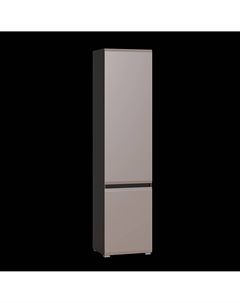 Шкаф Сидней 13.200, антрацит, веллюто капучино Столплит