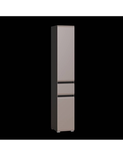 Шкаф с ящиком Сидней 13.202, антрацит, веллюто капучино Столплит