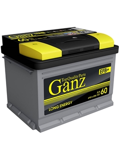 Автомобильный аккумулятор EFB 60 Ач обратная полярность L2 Ganz
