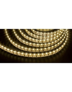 Светодиодная лента 120 LED/м, 8 Вт, IP20, готовая, 5 м, теплый белый свет Navigator