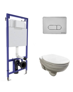 Система монтажная Berges Wasserhaus Albit rimles унитаз клавиша сиденье микролифт Berges wasserhaus