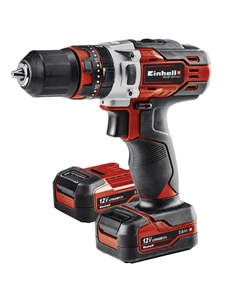 Дрель-шуруповерт TE-CD 12/1 30Нм 12В Li-lon 2,0Ач 2АКБ Einhell