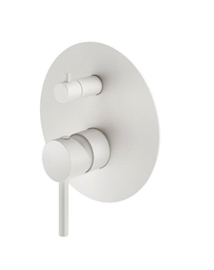 Встраиваемый смеситель для душа IXO XO1901BO белый матовый Plumberia selection