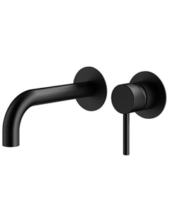 Встраиваемый смеситель для раковины IXO KITXO1135NO210 черный матовый Plumberia selection