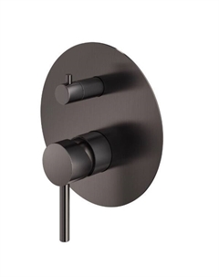 Встраиваемый смеситель для душа IXO XO1901NO черный матовый Plumberia selection