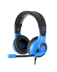 Проводная гарнитура MHS-G50, 2xJack 3.5mm, черный/синий Gembird