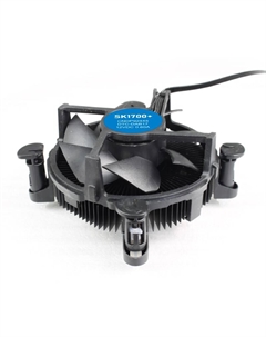 Кулер для процессора SK1700 для Socket/1700/1851, 92 мм, 2000rpm, 100 Вт, 4-pin PWM, Al+Cu Gamemax