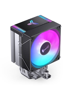 Кулер для процессора CR-1400 EVO Color Black для Socket/115x/1200/1700/1851/AM4/AM5, 92 мм, 2200rpm, 33.8 дБА, 180 Вт, 4-pin PWM, Al+Cu, RGB Jonsbo