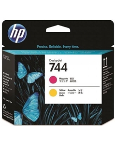 Печатающая головка HP 744, пурпурный/желтый для Designjet Z2600, Z5600 (F9J87A) Hp