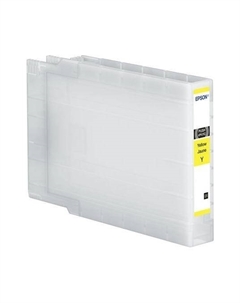 Картридж струйный Epson T04C (C13T04C440/C13T04C44N), желтый, оригинальный, ресурс 1700 страниц для Epson WorkForce WF-C8190DW WF-C8190, WF-C8690 DWF