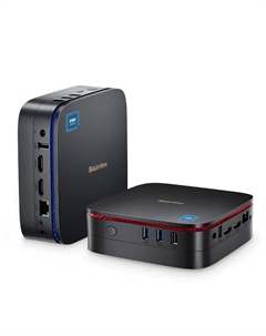 Неттоп Blackview MP60 , Intel Celeron N5095 2.8 ГГц, 16Gb RAM, 1Tb SSD, Wi-Fi, BT, W11Pro, черный (MP60/N5095/16+1TB)