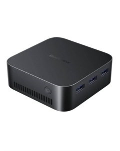 Неттоп Blackview MP80, Intel Celeron N5095 2.8 ГГц, 16Gb RAM, 512Gb SSD, Wi-Fi, BT, W11Pro, черный (MP80/N5095/16+512GB)