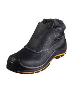 Ботинки рабочие кожаные утепленные размер 45 черные Perfect Protection (120913) Mistral