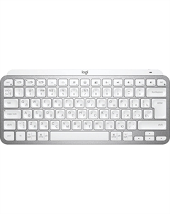 Клавиатура беспроводная MX Keys Mini Pale, серый Logitech