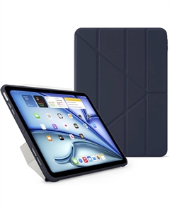 Чехол для iPad Air 13 (2024) Origami No1 Case, темно-синий Pipetto