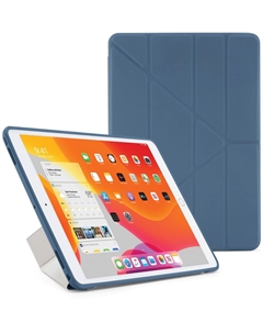 Чехол Origami (TPU) для iPad 10,2", темно-синий Pipetto