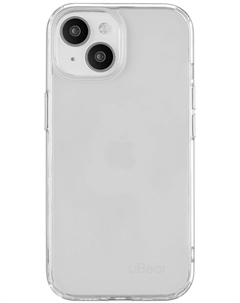 Чехол Real Case для iPhone 15, прозрачный Ubear
