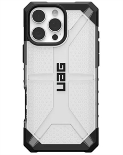 Чехол Plasma Ice для iPhone 16 Pro Max, прозрачный+матовый лед Uag
