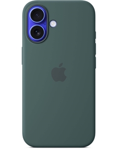 Чехол для iPhone 16 Silicone with MagSafe, зеленый Apple