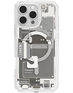 Чехол Ultra Hybrid Zero One MagSafe для iPhone 16 Pro Max, прозрачный Spigen