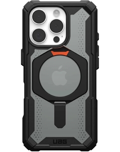 Чехол Plasma XTE MagSafe для iPhone 16 Pro, черный+оранжевый Uag