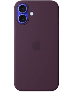 Чехол для iPhone 16 Plus Silicone MagSafe, сливовый Apple