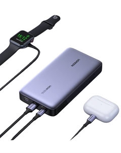 Внешний аккумулятор PB205, 25000mAh, темно-синий Ugreen